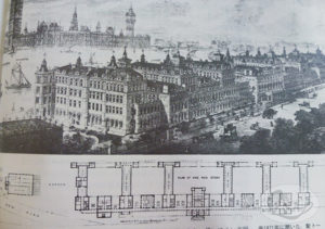3.ナイチンゲール病棟の設計図（1871年）